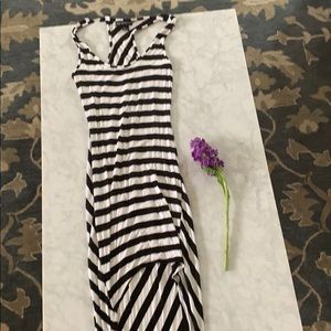 Black White striped dress 🤍🖤